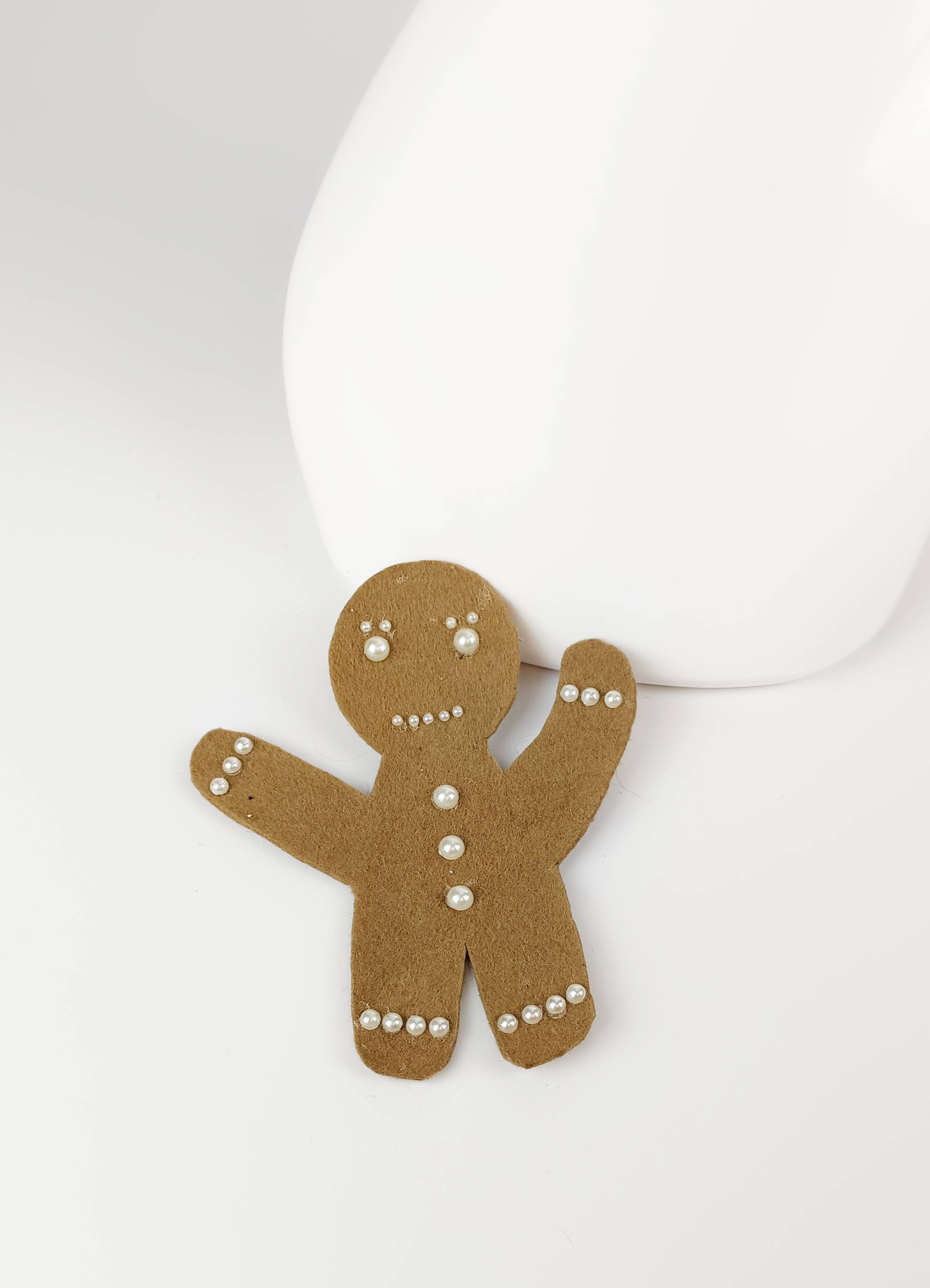 Ozdoba Pin and Go - Mr. Gingerbread